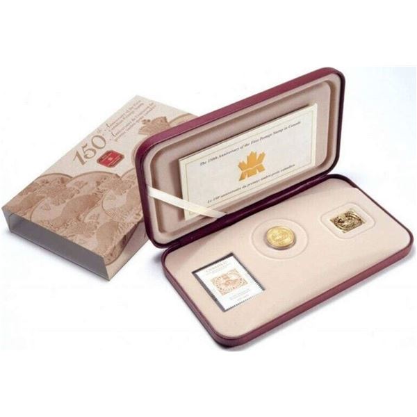 2001 Proof Beaver 3¢ Coin & Stamp Set