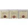 Image 1 : 1¢ MS-65, 66 ICCS  3pcs lot