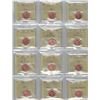 Image 8 : 1960-2012 1¢ PCCS graded Penny Collection 72pcs