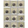 Image 1 : 50¢ ICCS-PCCS Lot of 12 pcs Professional Coin Certification System
