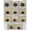 Image 1 : $1. ICCS-PCCS Lot of 12 pcs Professional Coin Certification System