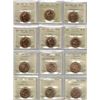 Image 1 : $1. ICCS-PCCS Lot of 12 pcs Professional Coin Certification System
