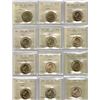Image 1 : $1. ICCS-PCCS Lot of 12 pcs Professional Coin Certification System