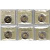 Image 1 : $2. ICCS-PCCS Lot of 6 pcs Professional Coin Certification System 120