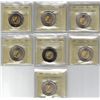 Image 1 : $2. PCCS Lot of 7 pcs Professional Coin Certification System 121