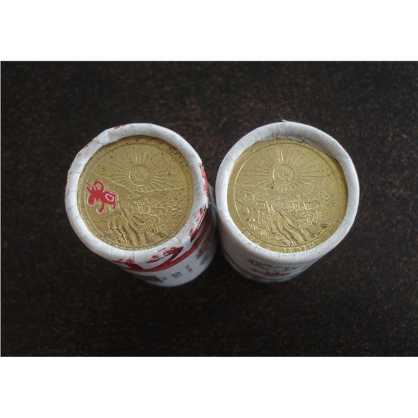 2021 Klondike Gold $1. - 1 Roll of each, Color & Non Color