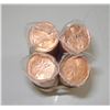 Image 1 : 2003 1¢ 4 rolls lot  P & no P