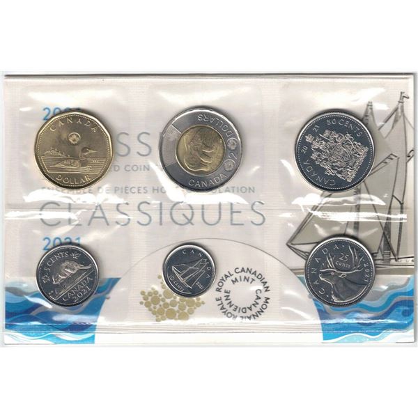 2021 CLASSIC CANADIAN UNCIRCULATED PROOF LIKE COIN SET