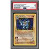 Image 1 : 1999 Pokemon Machamp Holo - 1st edition shadowless - PSA 5