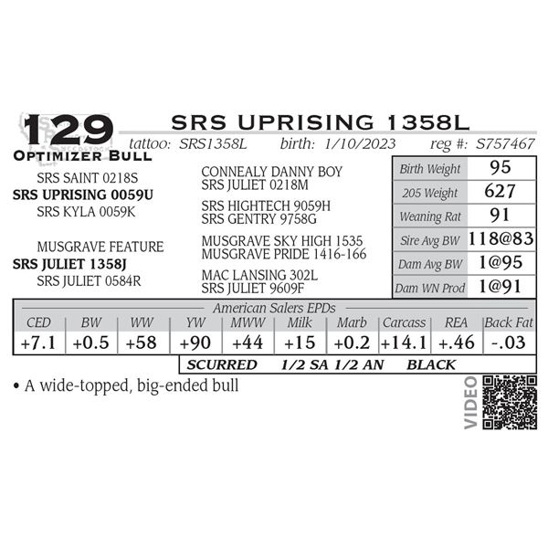 SRS UPRISING 1358L