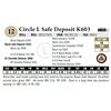 Image 1 : Circle L Safe Deposit K603