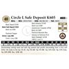 Image 1 : Circle L Safe Deposit K605