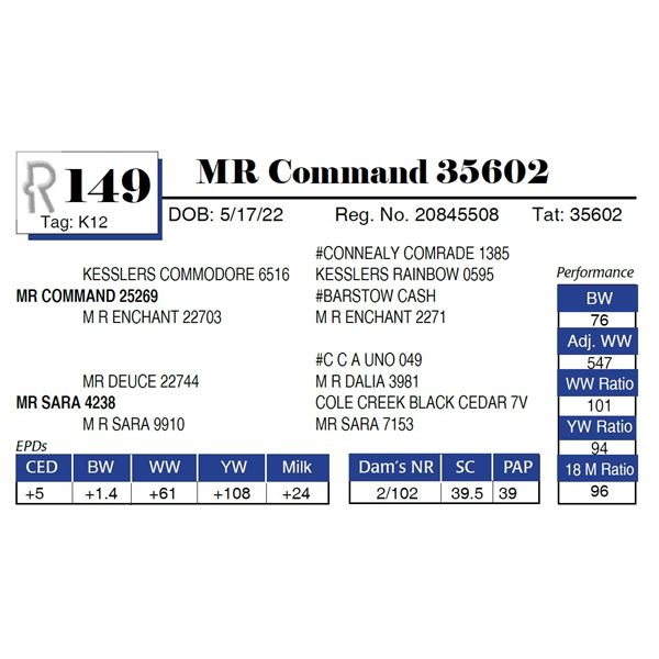 MR Command 35602