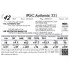 Image 1 : PGC Authentic 331