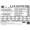 Image 1 : A A R AGENDA 3607