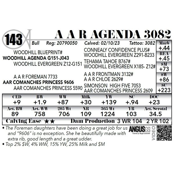 A A R AGENDA 3082