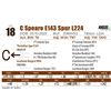 Image 1 : C Speare E143 Spur L224