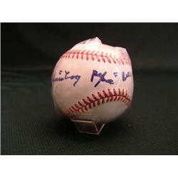 Signed Baseball
