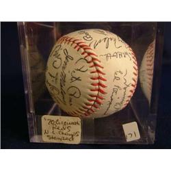 Signed Baseball