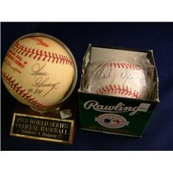 Signed Baseballs