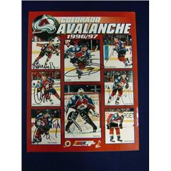 Avalanche Signed Poster
