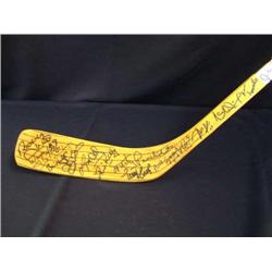Signed Hockey Stick