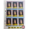 Image 2 : 1980's-1990's-2000's Hockey Cards - Variety (4 Sheets ~ 35 Total) : Incl. Mario Lemieux, Henrik Lund