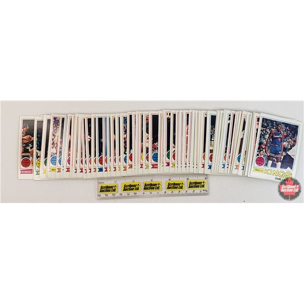 1977 Topps Chewing Gum NBA Cards (60) : Incl. Lloyd Free, Sam Lacey, Leonard Gray, Tim Bassett, Don