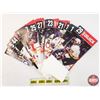 Image 1 : Canucks Team Issued Hockey Postcard/Photo Cards (17) (8 1/2"H x 3 3/4"W) (SEE PICS!)