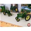 Image 2 : John Deere Collector Combo: - Tractor Ornaments (3) - Salt & Pepper Set (NIB - taken out for picturi