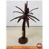 Image 2 : Ironwood Décor : Palm Tree (13"H) (SEE PICS!)