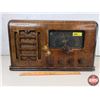 Image 2 : Table Top Wood Box Radio "Addison" (Untested by Auction Company - No Battery) (11"H x 19"W x 9"D) (S