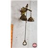 Image 4 : Brass Door Chimes (7"H x 3-1/2"W x 6"D) (SEE PICS!)