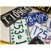 Image 7 : Licence Plate Collection - Ontario (13) : 1957; 1958; 1959; 1960; 1964; 1965; 1966; 1967; 1969; 1969