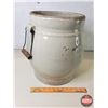 Image 5 : 5gal Imperial ICE WATER Crock "Hycroft Medicine Hat, Alberta" (Note: Missing Handle / No Lid / Crock