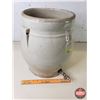 Image 7 : 5gal Imperial ICE WATER Crock "Hycroft Medicine Hat, Alberta" (Note: Missing Handle / No Lid / Crock