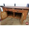 Image 5 : Farmhouse Sideboard : 2 Door 2 Drawer (27-1/2"H x 63"W x 31"D) (SEE PICS!)