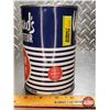 Image 5 : OIL TIN: Woodward's Motor Oil - Super Duty (6"H x 4"Dia) (SEE PICS!)