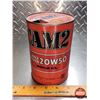 Image 1 : OIL TIN: CAM2 by Sunoco Race Proven 20W50 Motor Oil (6"H x 4"Dia) (SEE PICS!)