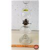 Image 1 : Coal Oil Lamp (Clear) (Burner : Nu-Style) (17"H Total w/Chimney) (SEE PICS!)