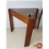 Image 2 : Pair of Triangular Side Tables (17"H x 19-1/2"W) (SEE PICS!)