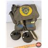 Image 1 : Military First Aid Pack w/Contents & 2 Straps (Pack Measures Approx: 14"H x 14"W) (SEE PICS!)