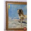 Image 2 : Framed Print "Horse" (19"H x 23"W) (SEE PICS!)