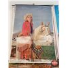 Image 12 : Variety of Vintage Advertising Calendars Tops Only (13) (Horse-Cowgirl Theme) (Largest Measures: 20"