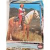 Image 7 : Variety of Vintage Advertising Calendars Tops Only (13) (Horse-Cowgirl Theme) (Largest Measures: 20"