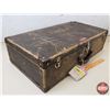 Image 3 : Vintage Suitcase "Kinsella Alberta" Label (7"H x 26-1/2"W x 14-1/2"D) (SEE PICS!)