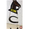 Image 2 : Wind Chimes (Horse Head/Horse Shoe/Horses) (16"H) (SEE PICS!)