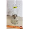 Image 1 : Coal Oil Lamp (Clear) (13-1/4"H Total w/Chimney) (SEE PICS!)