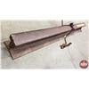 Image 2 : RAILROAD IRON (Very HEAVY!) (5"H x 5"W x 49"L) (SEE PICS!)
