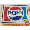 Image 2 : PEPSI Logo Embroidered Patches (3) (Largest Measures: 6"H x 9"W) (SEE PICS!)